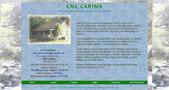 Desktop Screenshot of cnccabins.com
